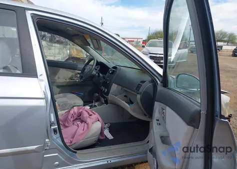 2007 Kia Spectra Ex from USA, damaged, VIN KNAFE122075418097